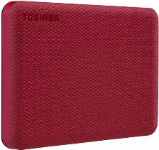 Disco Duro Externo Toshiba Canvio Advance 2 Tb, Micro-usb B 2.0/3.2 Gen 1 (3.1 Gen 1), Rojo