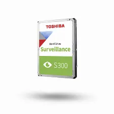 Disco Duro Toshiba S300 Surveillance 2tb, Sata Iii, 5400rpm, Cache 128mb, 3.5 Pulgadas, Videovigilancia