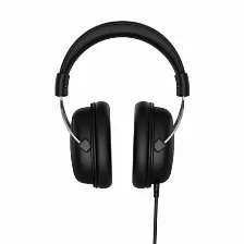 Audífonos Hyperx Cloudx Diadema Para Juego, Micrófono Boom, Conectividad Alámbrico, Conector De 3.5 Mm Si, Color Aluminio, Negro