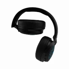 Diadema Vorago Inalambrica Hpb-401-led, Plegables, Bt 5.3, Usb-c, Luz Led