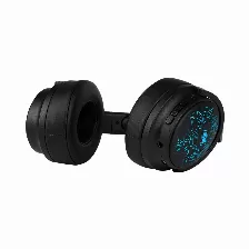 Diadema Vorago Inalambrica Hpb-401-led, Plegables, Bt 5.3, Usb-c, Luz Led