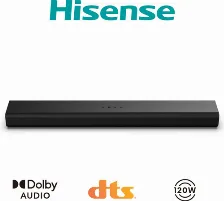 Barra De Sonido Hisense Hs1000 2.0, Bt, Alámbrico, Negro