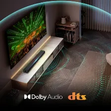 Barra De Sonido Hisense Hs1000 2.0, Bt, Alámbrico, Negro