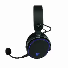 Diadema Game Factor Hsb600 Gamer Inalambrica, Bluetooth, 3.5mm, Microfono Removible, 7.1, Negro