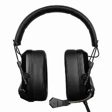 Diadema Gaming Game Factor Hsg550, Usb, 7.1 Canales, Ajustable, Negro