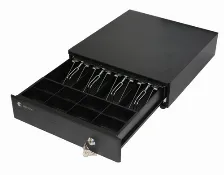 Cajón De Dinero Hostech Ht-300, Cajón De Dinero Manual Y Automático, Acero, Negro, 387 Mm, 429 Mm, 113 Mm