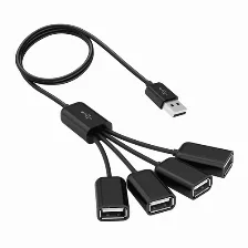Hub Vorago Hu-101, 4x Usb, 1m