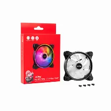 Ventilador Xpg Hurricane 120 Argb Pwm, 120 Mm, 2000 Rpm Max, Led Azul, Verde, Rojo