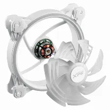 Ventilador Xpg Hurricane 120 Argb Pwm 12 Cm, 2000 Rpm, Led Multi, Blanco