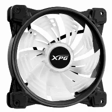 Ventilador Xpg Hurricane140argbpwm-bkcww, 140 Mm, 1800 Rpm Max, Led Azul, Verde, Rojo