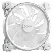 Ventilador Xpg Hurricane140argbpwm Blanco, 140 Mm, 1800 Rpm Max, Led Azul, Verde, Rojo