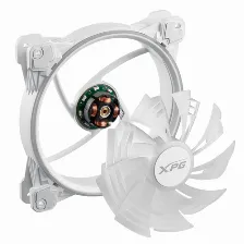 Ventilador Xpg Hurricane140argbpwm Blanco, 140 Mm, 1800 Rpm Max, Led Azul, Verde, Rojo