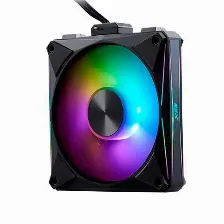 Kit De 4 Ventiladores Xpg Hurricane Mag 120 Argb Pwm Magneticos, Cable Flexible, Negro