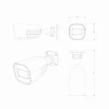 Cámara Vigilancia Provision-isr I4-33k0ap-mvf Bala (forma), Interior Y Exterior, Ip67, Blanco