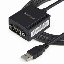 Adaptador Startech.com Db-9 A Usb 2.0 A, Negro