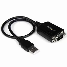 Adaptador Startech.com Db-9 A Usb 2.0 A, Negro