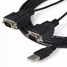 Cable Serial Startech.com 2.1 M, Usb 2.0 A A 2 X Db-9, Macho- Macho
