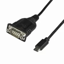 Cable Serial Startech.com 0.4 M, Usb C A Db-9, Macho- Macho
