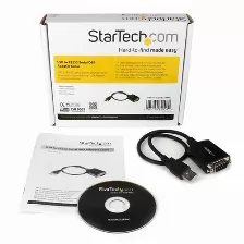 Tarjeta Startech.com Cable .3m Usb A Puerto Serial Serie Rs232 Db9 Con Retención Del Puerto De Asignación Com, Negro, Ce, Fcc, Mac Os X 13.0 Ventura, 70 G, 1 Pieza(s), 145 Mm