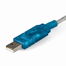 Adaptador Startech.com Db-9 A Usb 2.0 A, Azul, Transparente