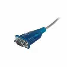 Cable Adaptador Usb A Serie Rs232 De 1 Puerto Serial Db9 - Macho A Macho, Conversor Compatible Con Windows 8 (icusb232v2)