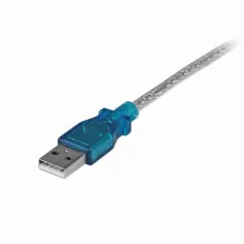 Cable Adaptador Usb A Serie Rs232 De 1 Puerto Serial Db9 - Macho A Macho, Conversor Compatible Con Windows 8 (icusb232v2)