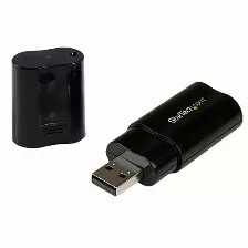 Tarjeta Audio Startech.com Usb, Entrada Micrófono, Salida 3.5mm