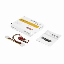 Tarjeta Startech.com Ide, Sata, Rojo
