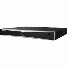 Nvr Hikvision Ids-7616nxi-m2/16p/x 16 Canales, Hdd Max. 14 Tb, Negro