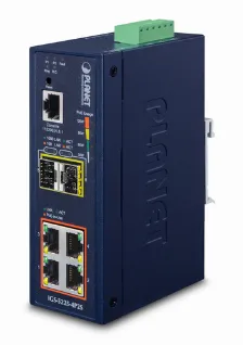 Switch Planet Igs-5225-4p2s Gestionado, L2+, Rj-45 4, Gigabit Ethernet (10/100/1000), (poe +) 4, Azul