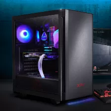 Gabinete Xpg Invader Negro, 2 Ventiladoes 120mm, Panel Lateral De Cristal, Filtros De Polvo Magneticos