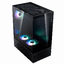 Gabinete Xpg Invader X Mini, Mini-tower, Atx/micro-atx, Usb 3.0, Sin Fuente, 5 Vent Instalados, Negro