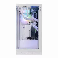 Gabinete Xpg Invaderxmt, Mid-tower, C/ventana, Rgb, Ventiladores 5x120mm, Blanco