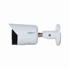 Cámara Ip Dahua Technology Wizsense Ipc-hfw2449s-s-il 4 Mp, Bala (forma), Microsd, Interior Y Exterior, Ip67, Blanco