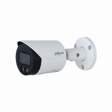 Cámara Ip Dahua Technology Wizsense Ipc-hfw2449s-s-il 4 Mp, Bala (forma), Microsd, Interior Y Exterior, Ip67, Blanco