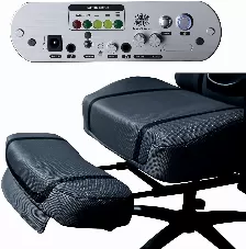 Silla Gamer Cooler Master Haptica, Inmersiva, Multiplataforma, Ergonomica, Negra