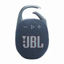 Bocina Jbl Clip 5 Bt, Inalámbrico, Universal, Azul