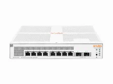 Switch Hpe Aruba Networking Jl681a Gestionado, Cantidad De Puertos 8, Gigabit Ethernet (10/100/1000), 20 Gbit/s, 1u, Blanco
