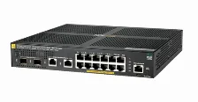 Switch Hpe Aruba Networking Aruba Networking 2930f 12g Poe+ 2g/2sfp+ Switch Gestionado, L3, Rj-45 12, Gigabit Ethernet (10/100/1000), 1u, Negro