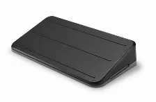 Reposapiés Kensington K58302ww Base Antiderrapante Si, ángulo De Inclinación 12 - 18°, Color Negro, Gris