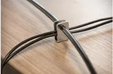 Cable Antirrobo Kensington , Llave, 2.44 M, Acero Al Carbón, Negro, Plata