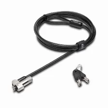 Cable Antirrobo Kensington Nanosaver , Llave, 1.8 M, Acero Al Carbón, Negro
