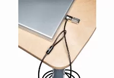Cable Antirrobo Kensington Candado De Combinación Seriado Para Portátil: Plateado , Cerradura Con Combinación, Negro, Amarillo