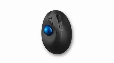 Mouse Kensington Pro Fit Ergo Tb450 Trackball, 7 Botones, 1600 Dpi, Rf Inalámbrico + Bluetooth, 10 M, Negro, Azul
