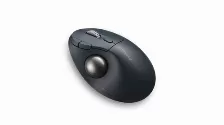 Mouse Kensington Pro Fit Ergo Tb550 Trackball, 9 Botones, 1600 Dpi, Rf Inalámbrico + Bluetooth, 10 M, Negro, Gris