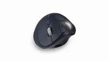 Mouse Kensington Pro Fit Ergo Tb550 Trackball, 9 Botones, 1600 Dpi, Rf Inalámbrico + Bluetooth, 10 M, Negro, Gris