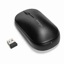 Mouse Kensington Mouse Con Conexión Inalámbrica Dual Suretrack™ 3 Botones, 2400 Dpi, Rf Inalámbrico + Bluetooth, 10 M, Negro
