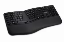 Teclado Kensington Profit Ergo Wrlss Español, Inalámbrico Y Alámbrico, Rf Inalámbrica + Usb, Negro