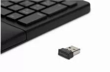 Teclado Kensington Profit Ergo Wrlss Español, Inalámbrico Y Alámbrico, Rf Inalámbrica + Usb, Negro