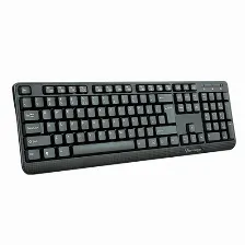 Teclado Vorago Kb-102 Multimedia, Alambrico, Usb, Negro
